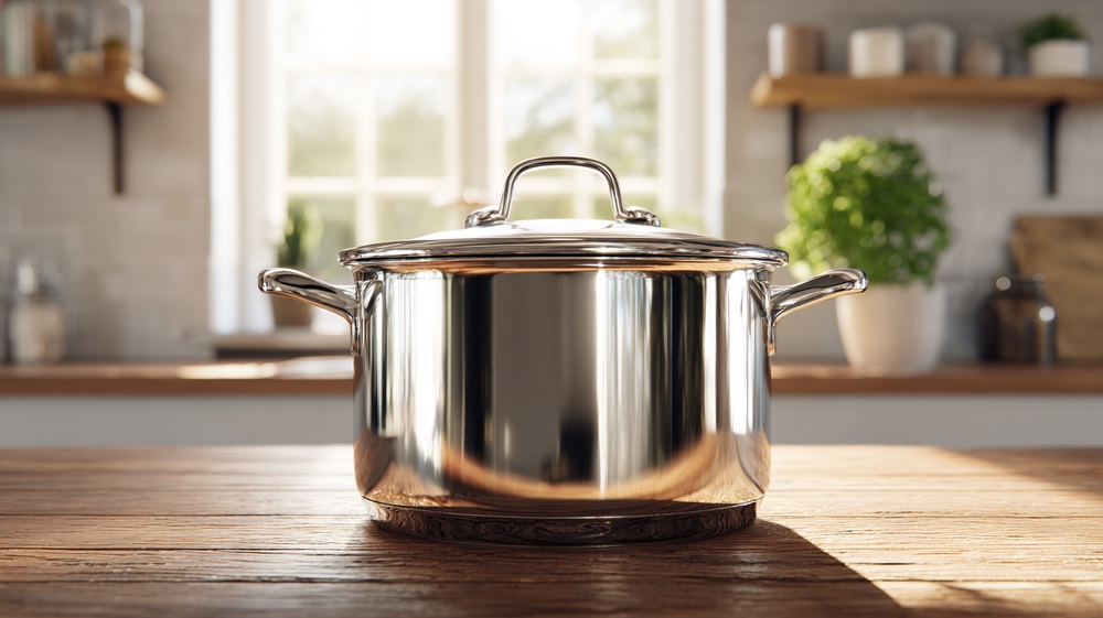 Кастрюля из нержавеющей стали