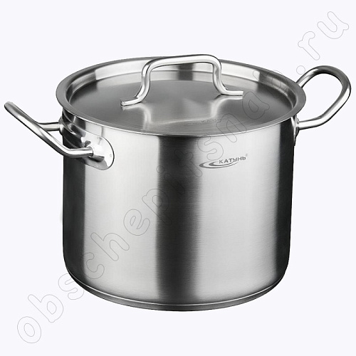 Кастрюля из нержавеющей стали с толстым дном 5 л. (20см) KT-ОБ-05 Кастрюля из нержавеющей стали с толстым дном 5 л. (20см) KT-ОБ-05