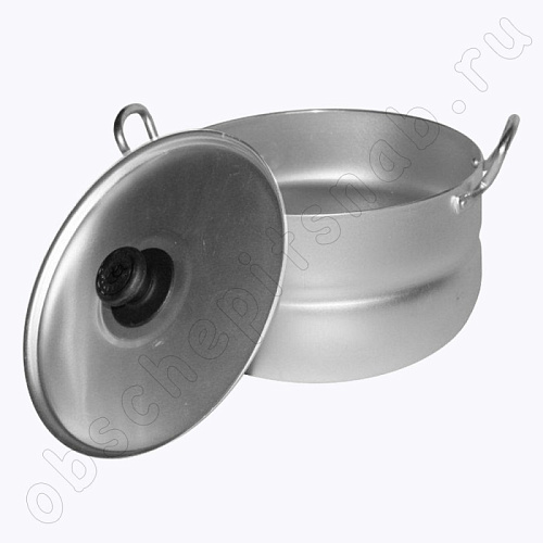 Кастрюля алюминиевая 10 л. с крышкой Калитва (диаметр 30 см, высота 15,5 см) Кастрюля алюминиевая 10 л. с крышкой Калитва (диаметр 30 см, высота 15,5 см)