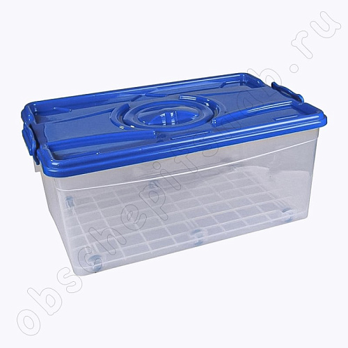 Контейнер для хранения с крышкой 40 л., пластик (620*400*250мм) М3115 Контейнер для хранения с крышкой 40 л., пластик (620*400*250мм) М3115