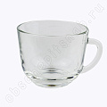 Кружка стекло без блюдца 200 мл Гламур Кружка стекло без блюдца 200 мл Гламур