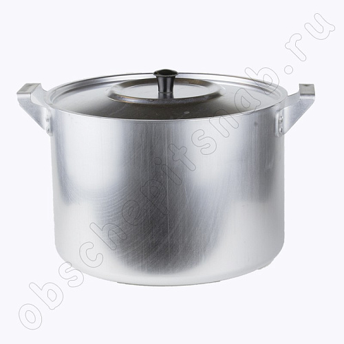 Кастрюля алюминиевая 6 литров, с крышкой (диаметр 22 см, высота 16 см) Кастрюля алюминиевая 6 литров, с крышкой (диаметр 22 см, высота 16 см)