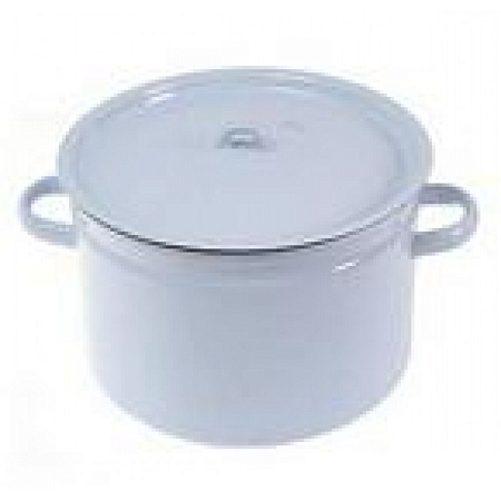 Кастрюля эмалированная с крышкой 7 л Кастрюля эмалированная с крышкой 7 л