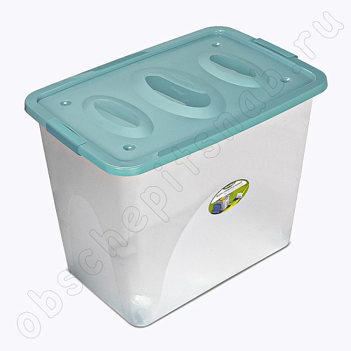 Ящик универсальный на колесиках 77,5 л. пластик Астело (600*400*480мм) МАРТИКА С667 Ящик универсальный на колесиках 77,5 л. пластик Астело (600*400*480мм) МАРТИКА С667