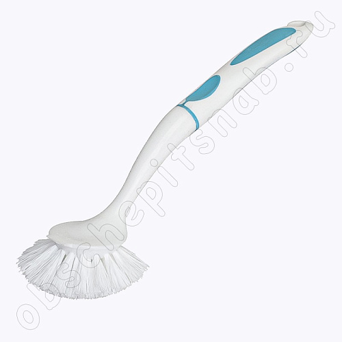 Щетка для посуды с ручкой пластик Софтэль SV3081 Щетка для посуды с ручкой пластик Софтэль SV3081