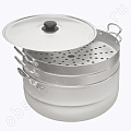 Мантоварка алюминиевая 13,0 л с 3-мя сетками 3,6кг 18133 Мантоварка алюминиевая 13,0 л с 3-мя сетками 3,6кг 18133