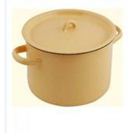 Кастрюля эмалированная с крышкой 9 л Кастрюля эмалированная с крышкой 9 л