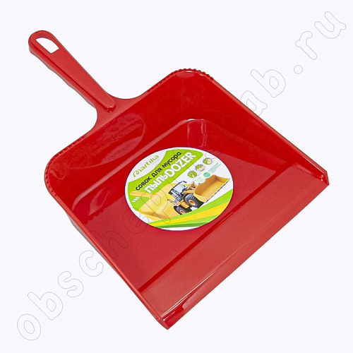 Совок для мусора с ручкой, пластик Пыльдозер С12 МАРТИКА Совок для мусора с ручкой, пластик Пыльдозер С12 МАРТИКА