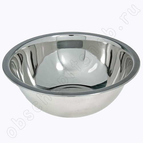 Таз из нержавеющей стали 14 л. (46см) 0015 Таз из нержавеющей стали 14 л. (46см) 0015