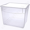 Ящик с крышкой универсальный 34 л., пластик (400*335*315 мм) Кристалл Ящик с крышкой универсальный 34 л., пластик (400*335*315 мм) Кристалл