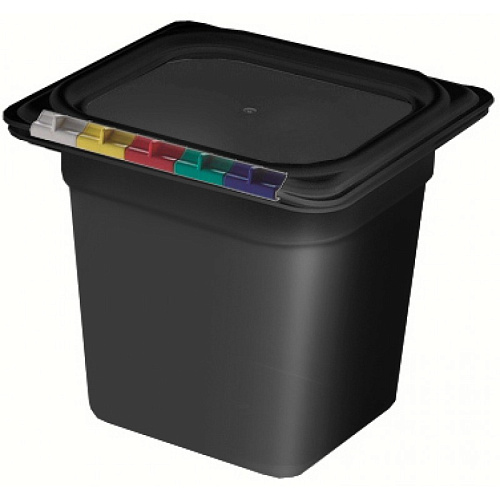 Гастроемкость из полипропилена 1/6-100 (176x162 мм, h=100 мм) 1,6 л. Гастроемкость из полипропилена 1/6-100 (176x162 мм, h=100 мм) 1,6 л.