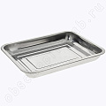 Лоток противень из нержавеющей стали 360*270*48мм Luxstahl кт164 Лоток противень из нержавеющей стали 360*270*48мм Luxstahl кт164