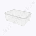 Ящик универсальный пластик 31 л. прозрачный (555*390*190 мм) Ящик универсальный пластик 31 л. прозрачный (555*390*190 мм)