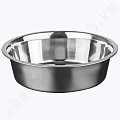 Таз из нержавеющей стали 12 л. (33см) 0076 Таз из нержавеющей стали 12 л. (33см) 0076